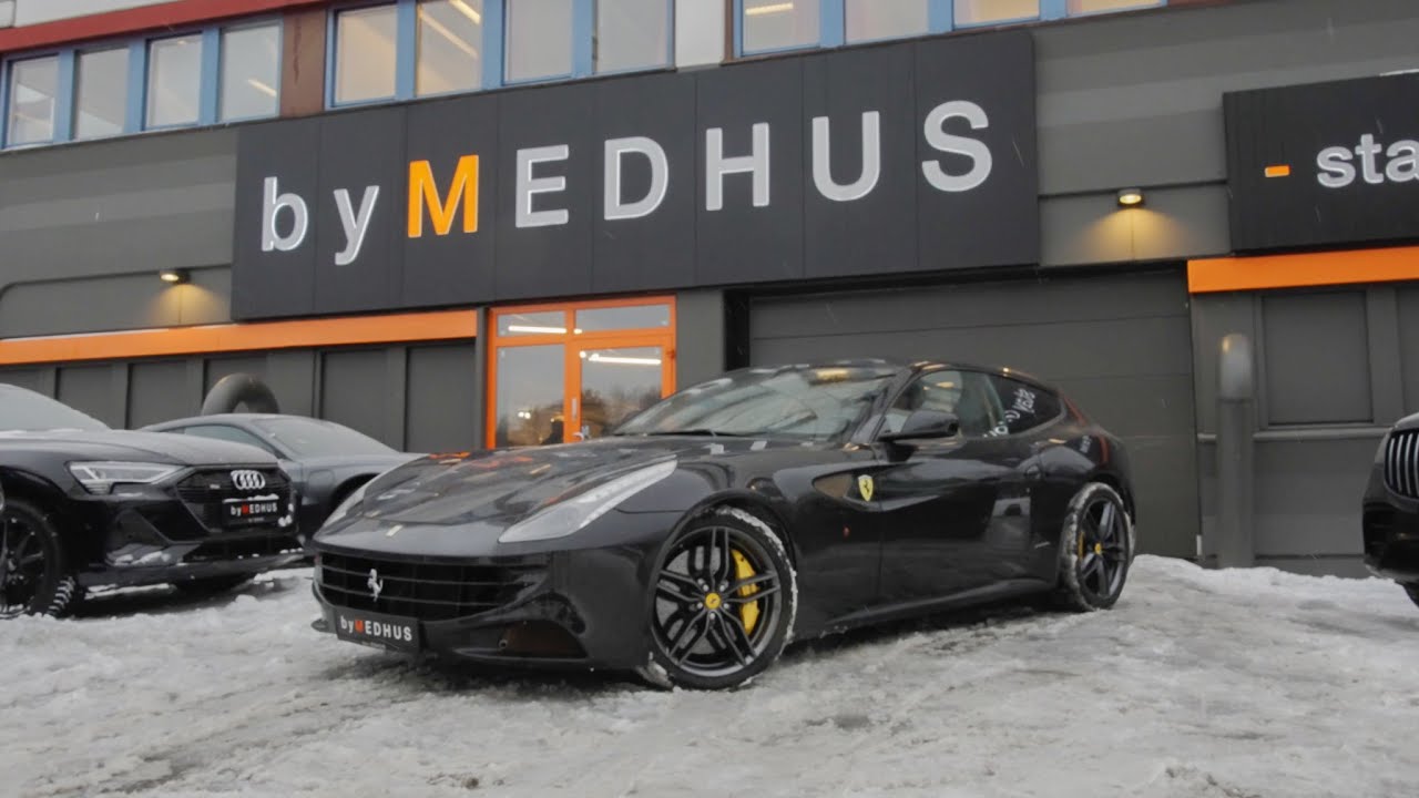 Ferrari FF visning, interiør og startup - ByMedhus