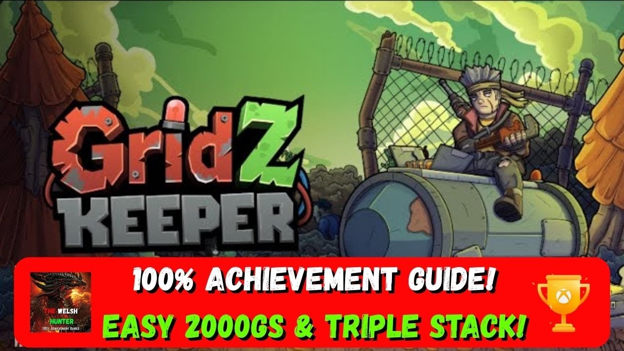 Gridz Keeper - Руководство по получению 100% достижений! *ЛЕГКО получить 2000 GS с тройным стеком*