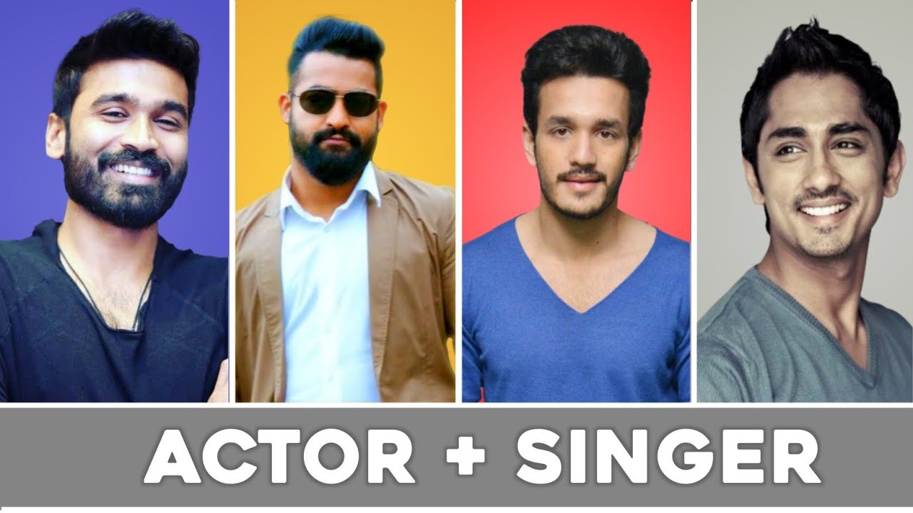 South Indian Actors who are amazing singers (part-1) | Top Music HITZ