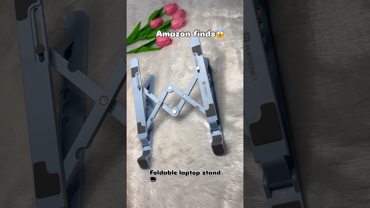 Amazon finds😱 foldable laptop stand for ₹299/- 