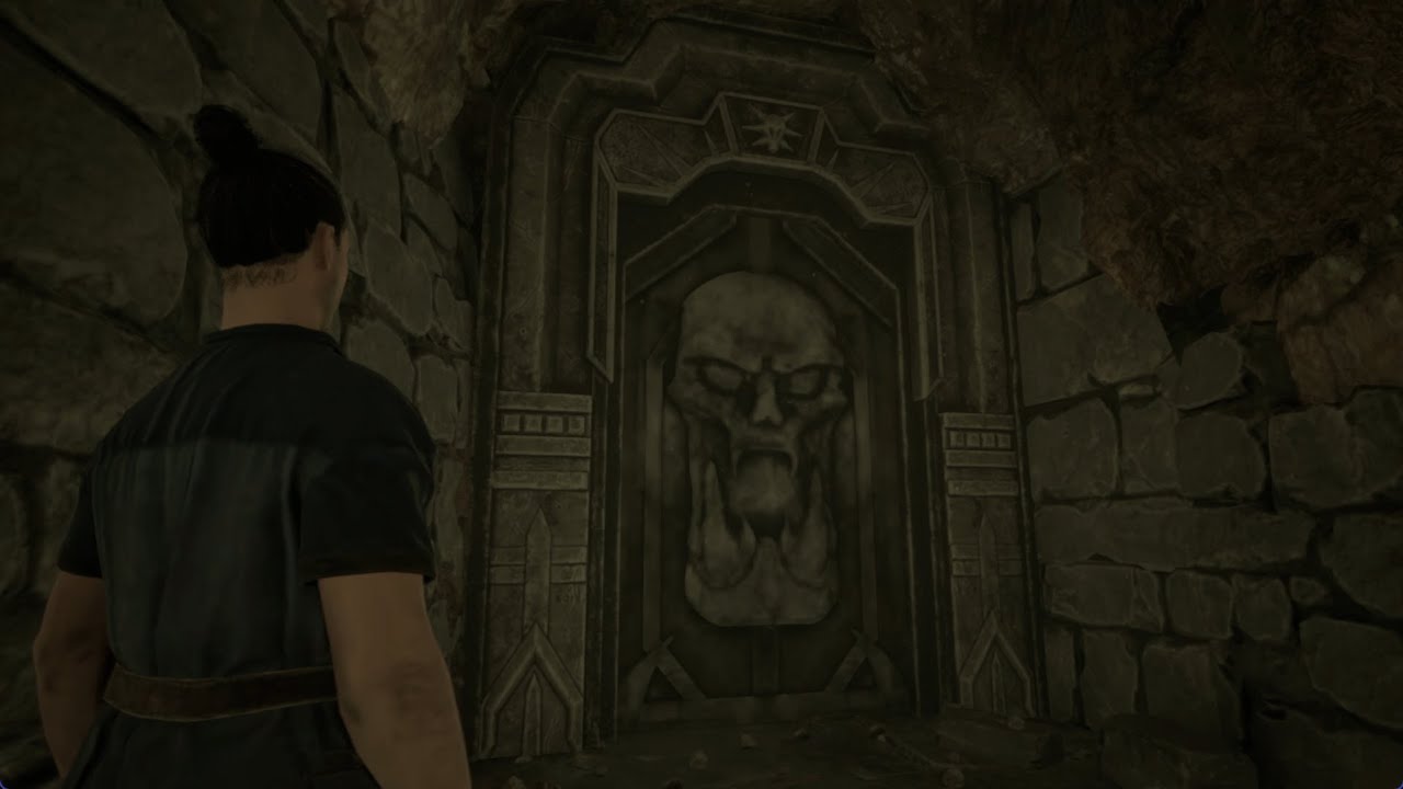 Gothic 1 Remake - Demo (Nyras Prologue) Inside of a cave glitch.