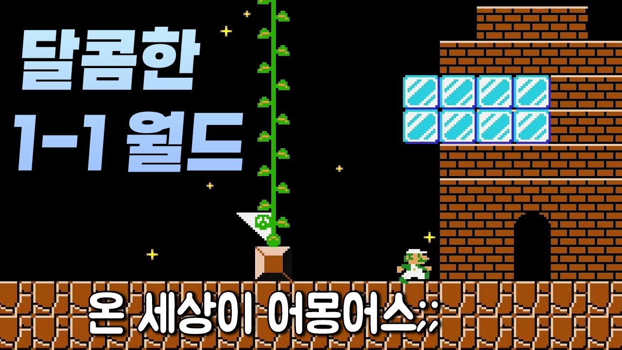 오직 1-1 컨셉으로만 맵을 만든 또다른 극한의 컨셉충 - 슈퍼마리오 메이커 2