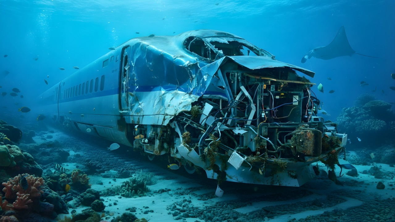 We Rebuilt an Abandoned Lost Shinkansen Bullet Train from the Pacific Ocean Floor