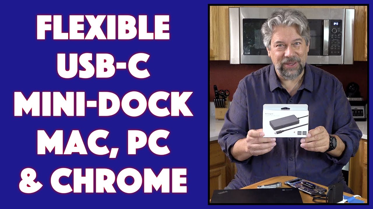 Kensington USB-C Mini Dock Mac/PC/ChromeOS -- DEMO & REVIEW