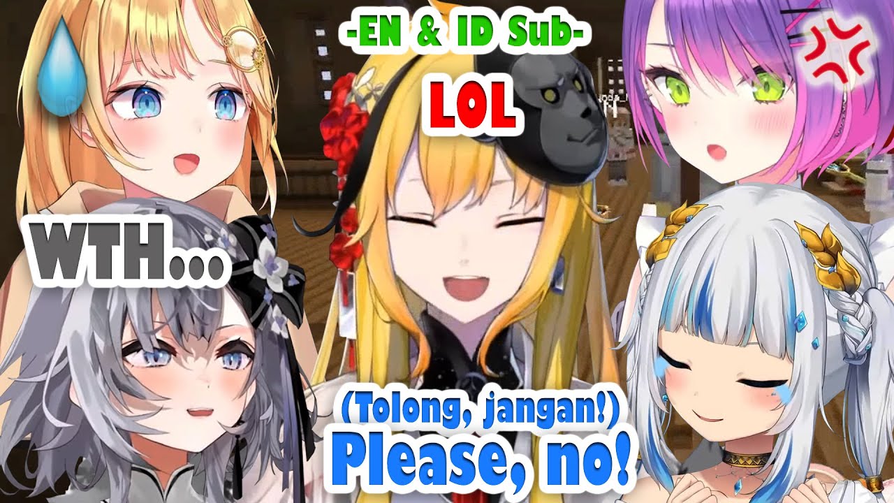 Kaela Keeps Bullying Her Opponents (Gura, Towa, Ame) & Causing Brawl with Zeta Team [Hololive]