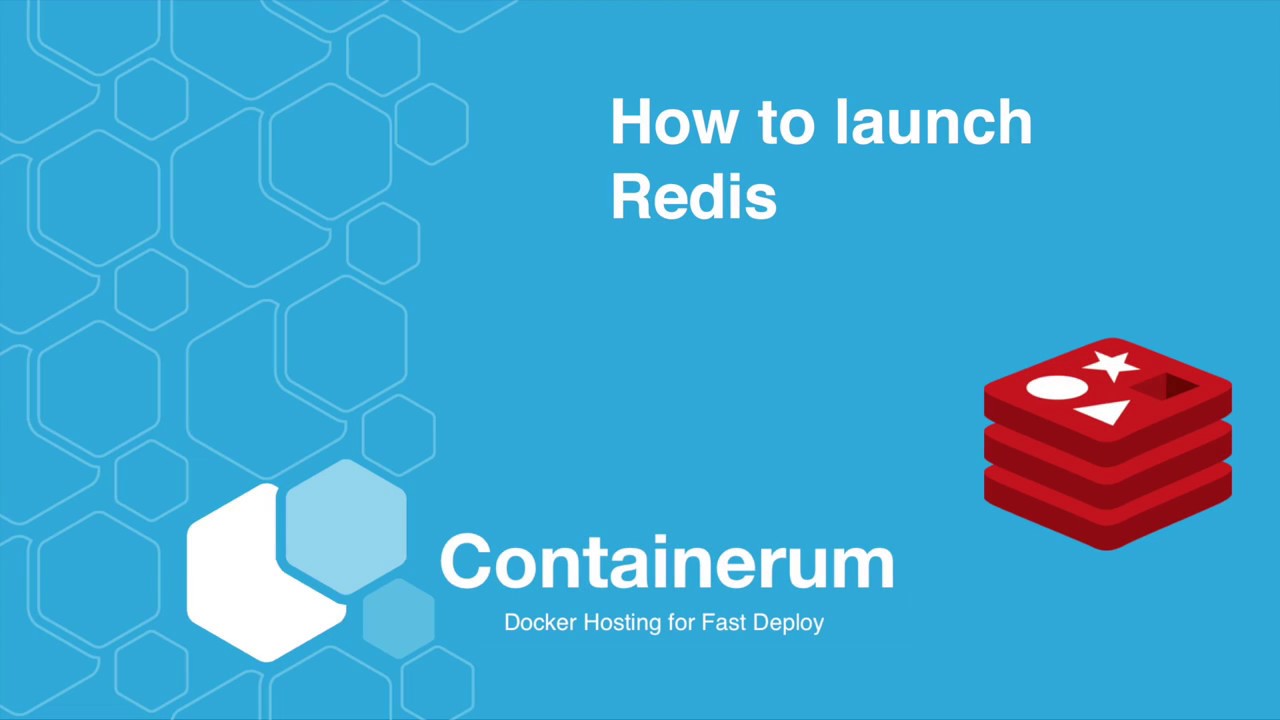 How to launch Redis store in Docker