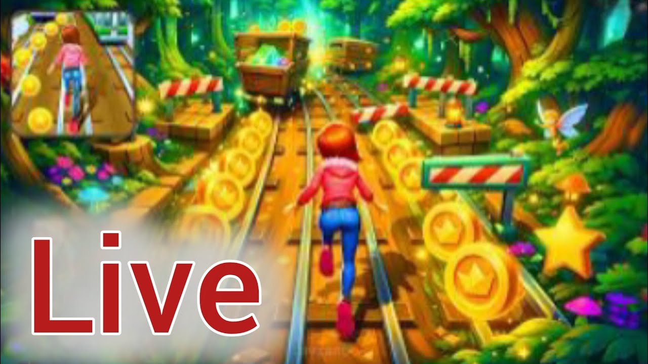 Israr Ninja Gamerz Subway Princess Game 25k Coins Target Live 🔴 Stream