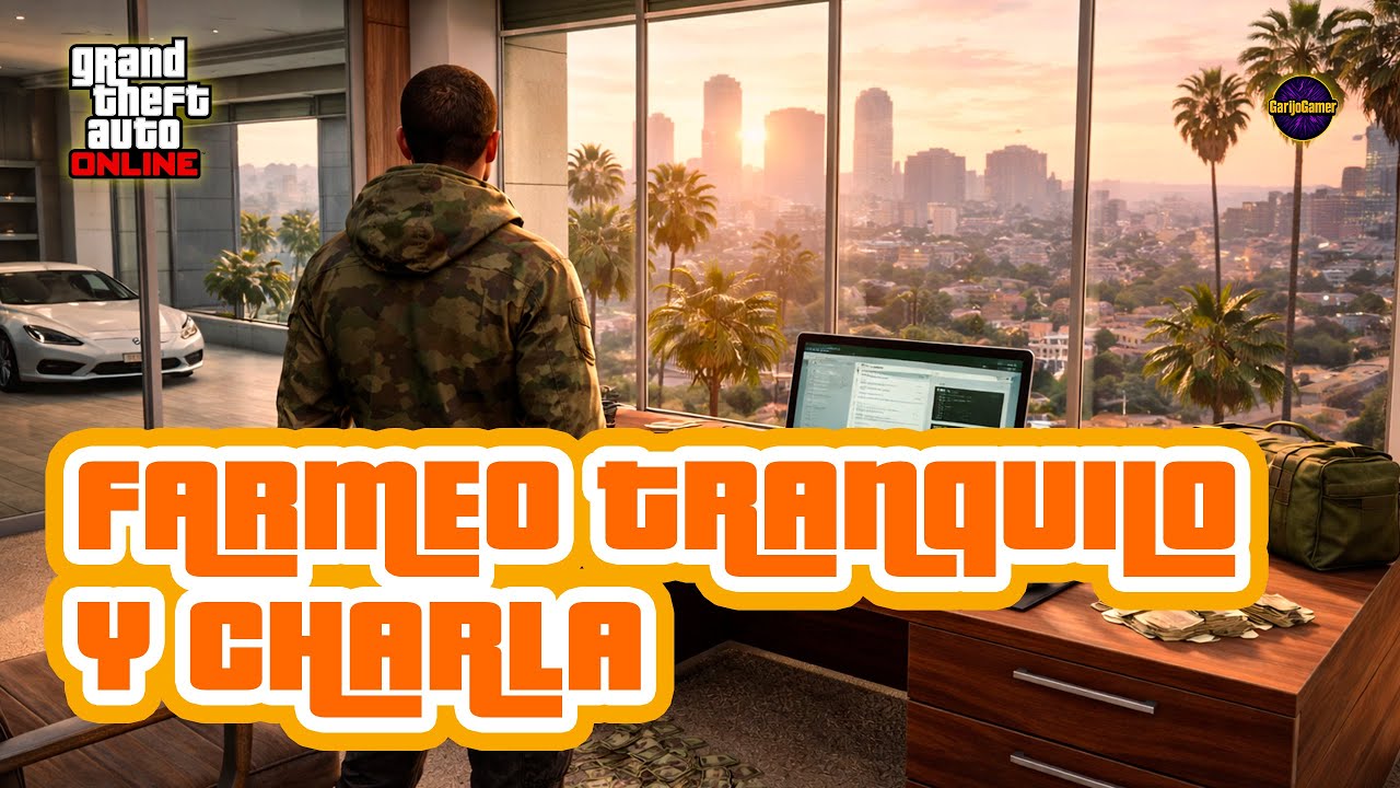 Farmeo y charla con la comunidad | GTA ONLINE PS4 en DIRECTO