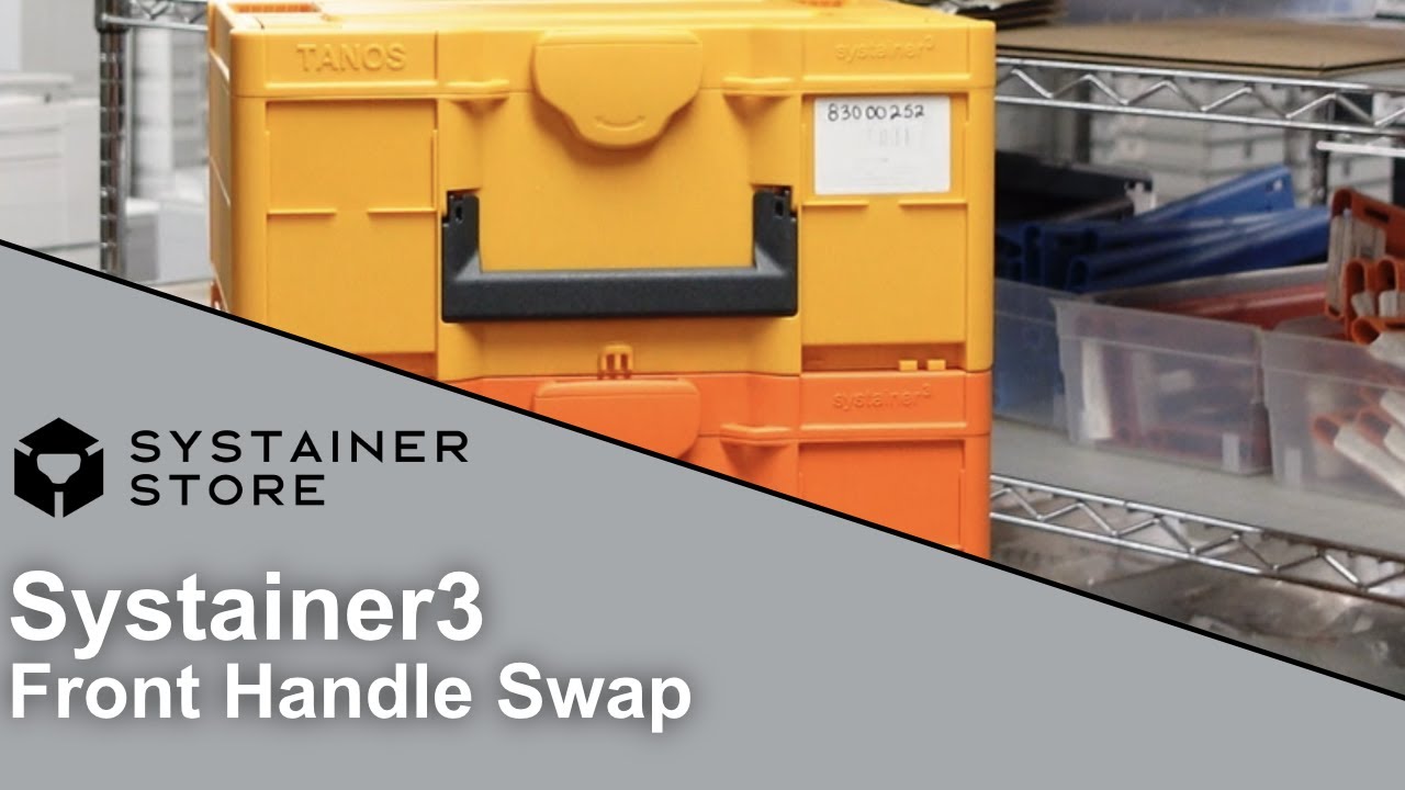 Systainer3 Front Handle Swap