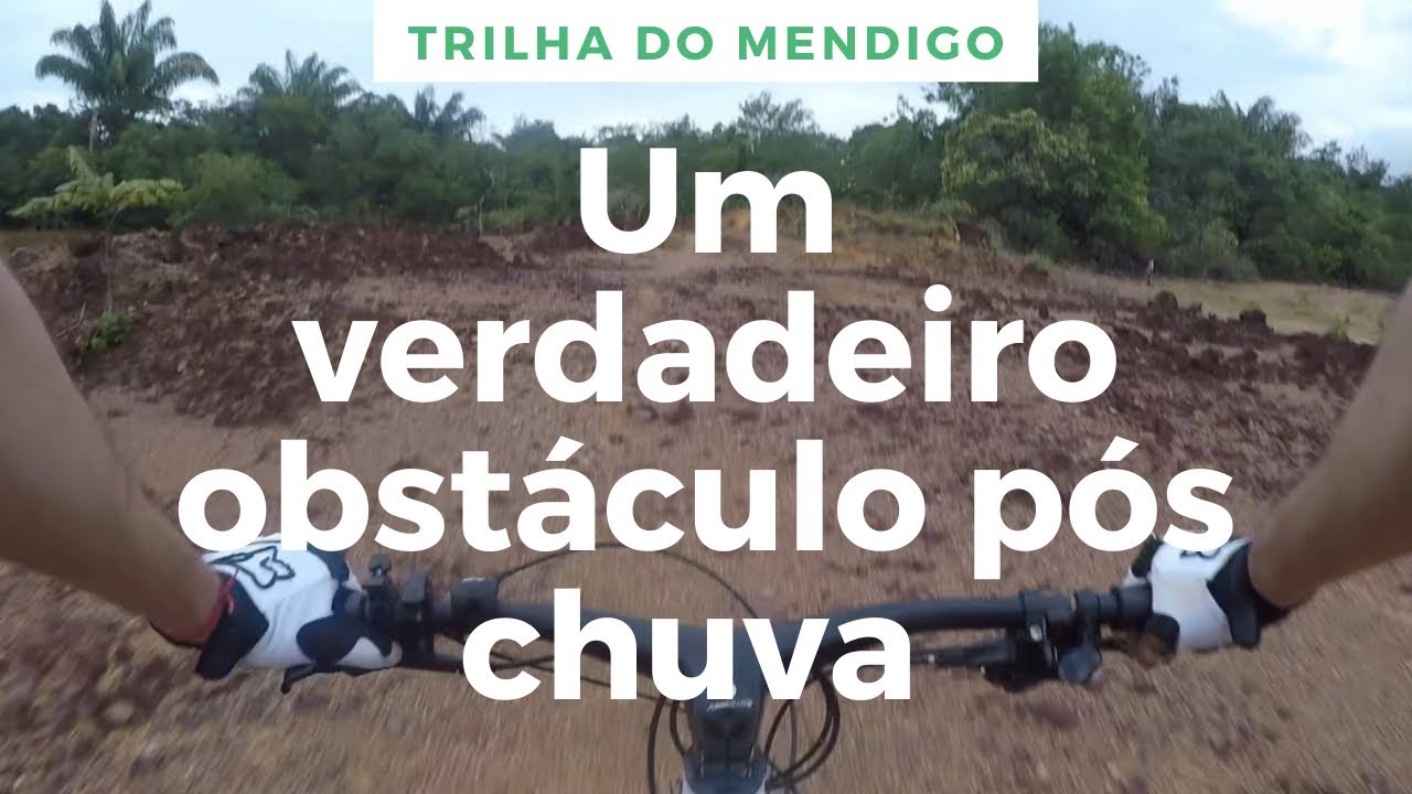 3 VOLTAS NA TRILHA, NUM SOLO ENCHARCADO, MAS A AVENTURA VALEU