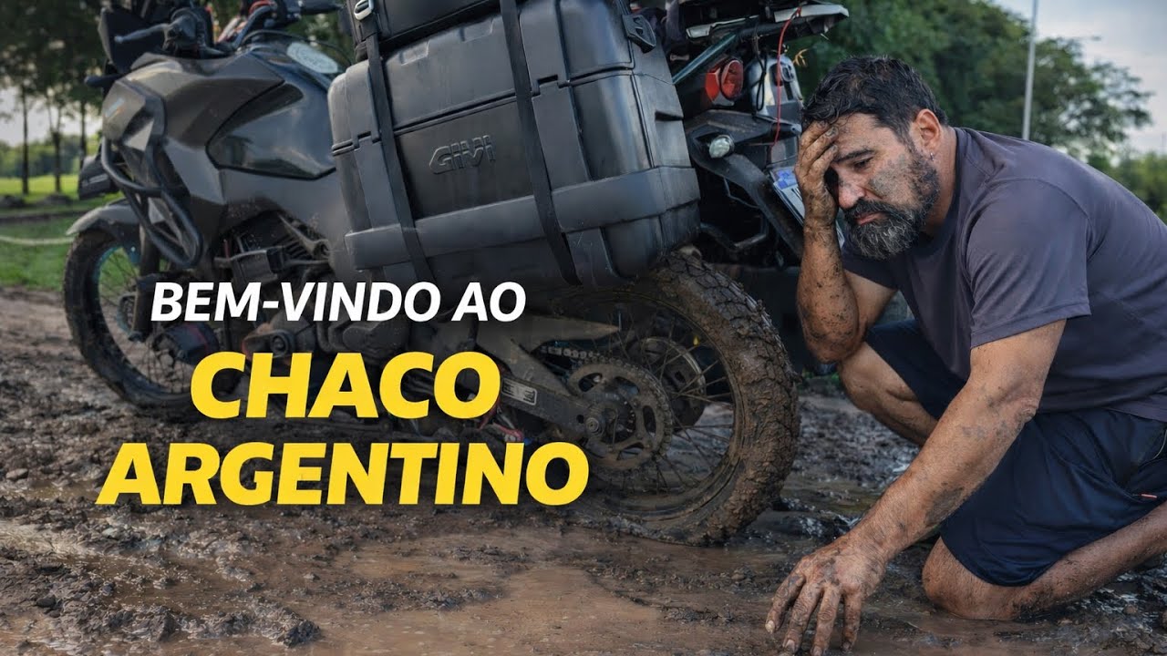 PERIGOS DO CHACO ARGENTINO de moto é mais difícil - T2EP4
