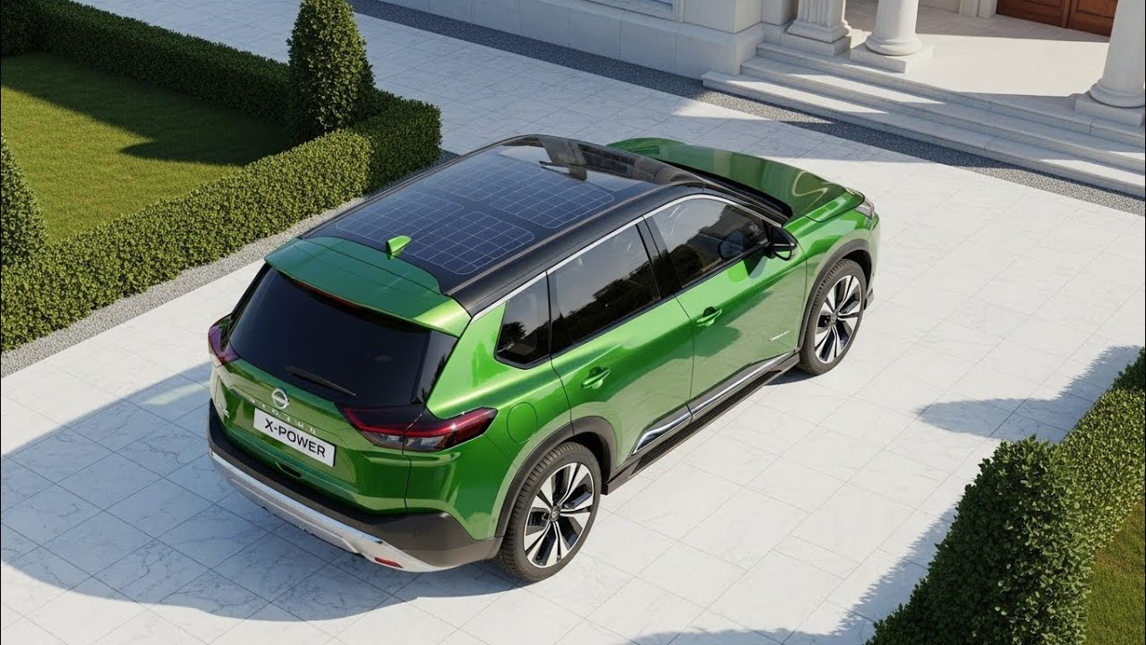 2026 Nissan X-Trail e-POWER Futurista | Diseño Avanzado Verde Oscuro en Mansión de Lujo Pasadena