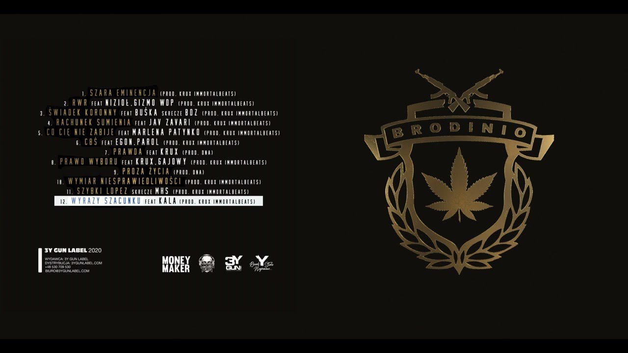 Brodinio Feat Kala - Wyrazy Szacunku Prod. - Krux ImmortalBeats