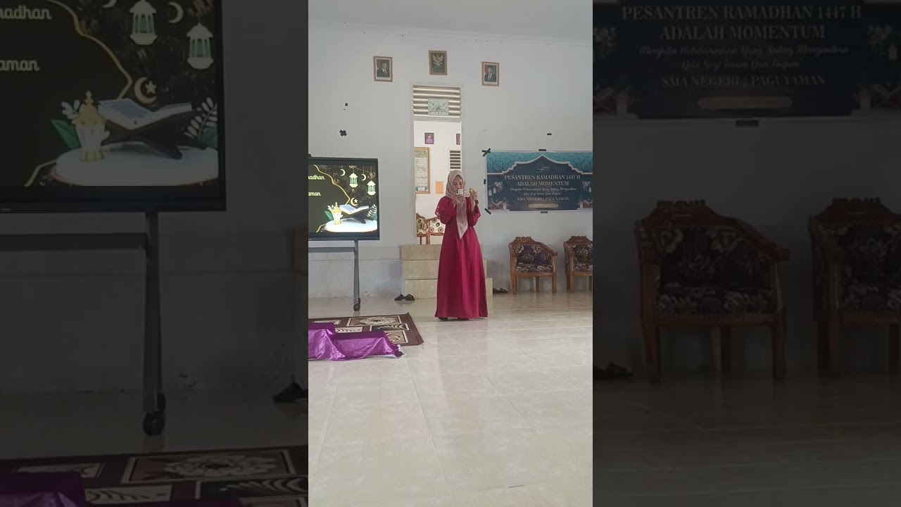 Lomba kultum SMA NEGERI 2 PAGUYAMAN 