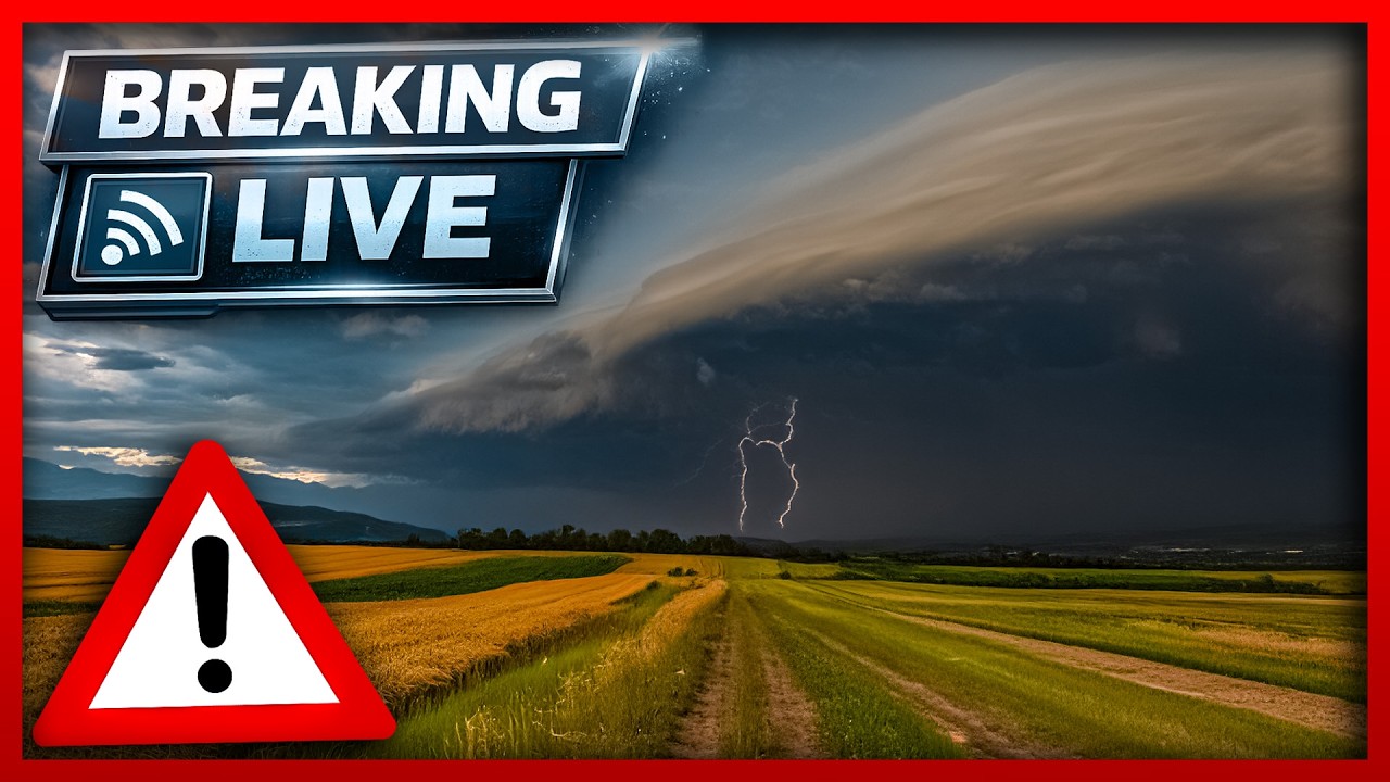 🔴LIVE - Berichterstattung von starken Gewittern in Deutschland am Dienstag!