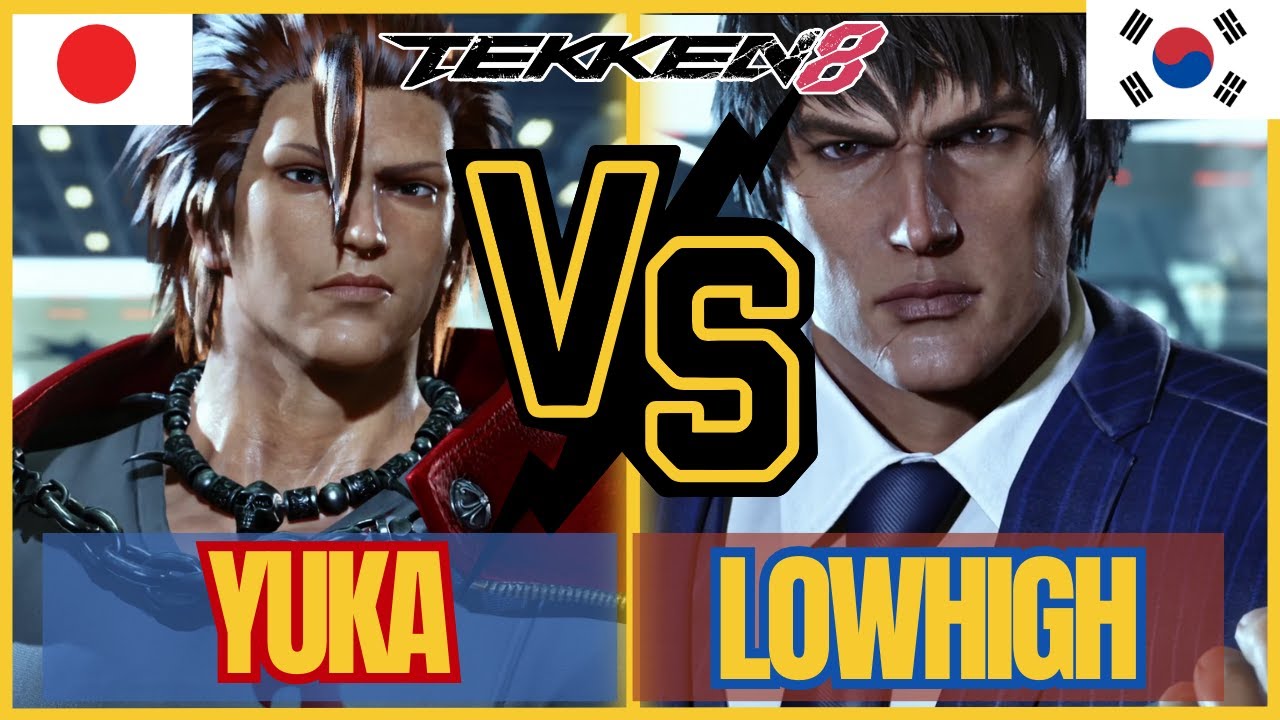 Tekken 8 Season 2 ▰ Yuka (HWOARANG) VS Lowhigh (SHAHEEN) ▰ High Level Gameplay