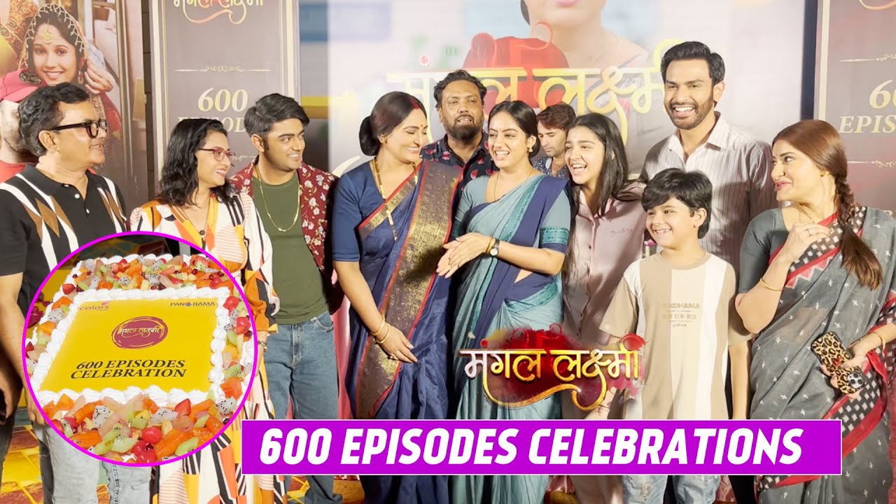 Mangal Lakshmi 600 Episodes Celebration & Cake Cut Cut: Deepika, Naman, Sania, Jia, Arshiya, Urvashi