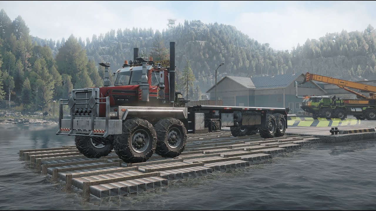 how to build Cargo Bridges In Snowrunner