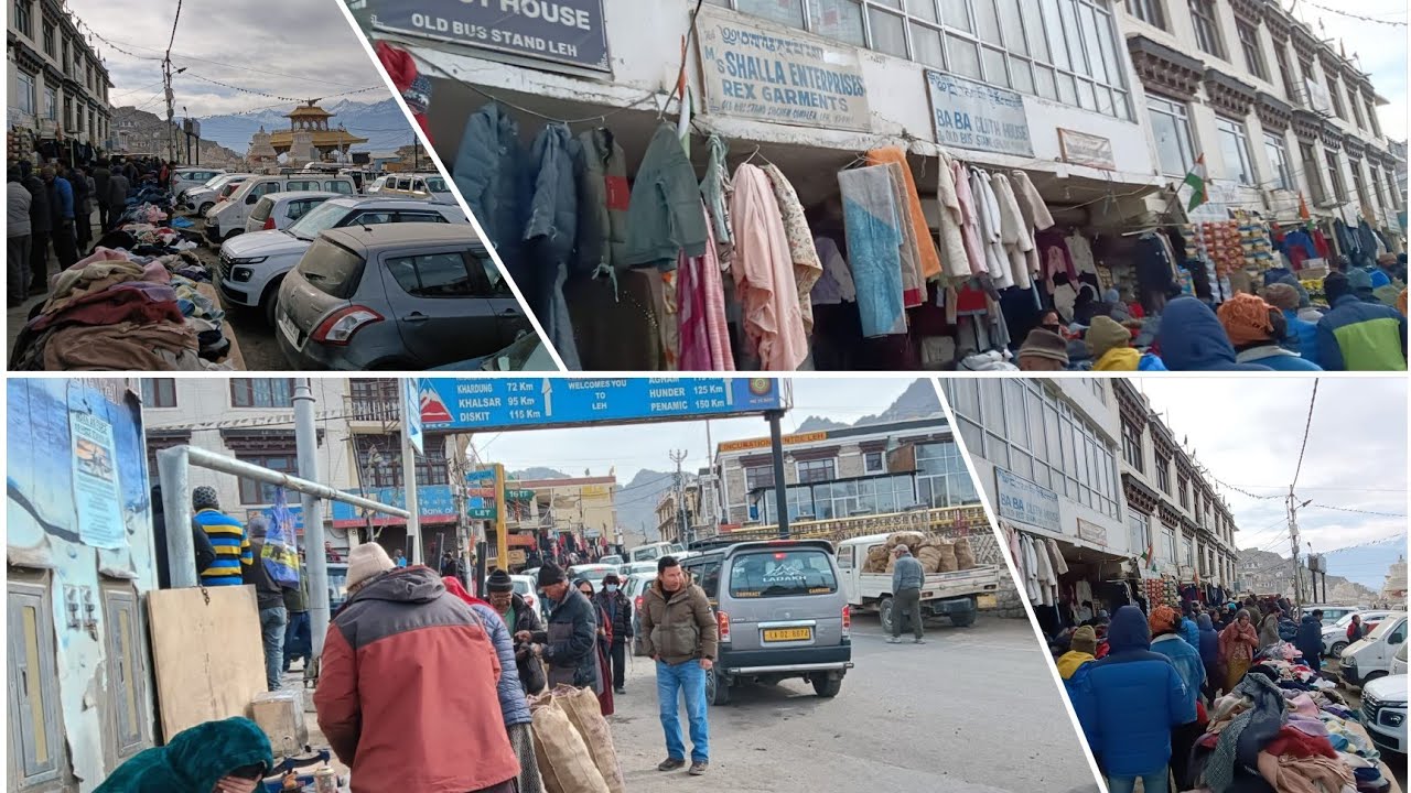 Exploring Leh market||shantoo bazaar||apricot market||info by helbi Akbar khan||like comment share
