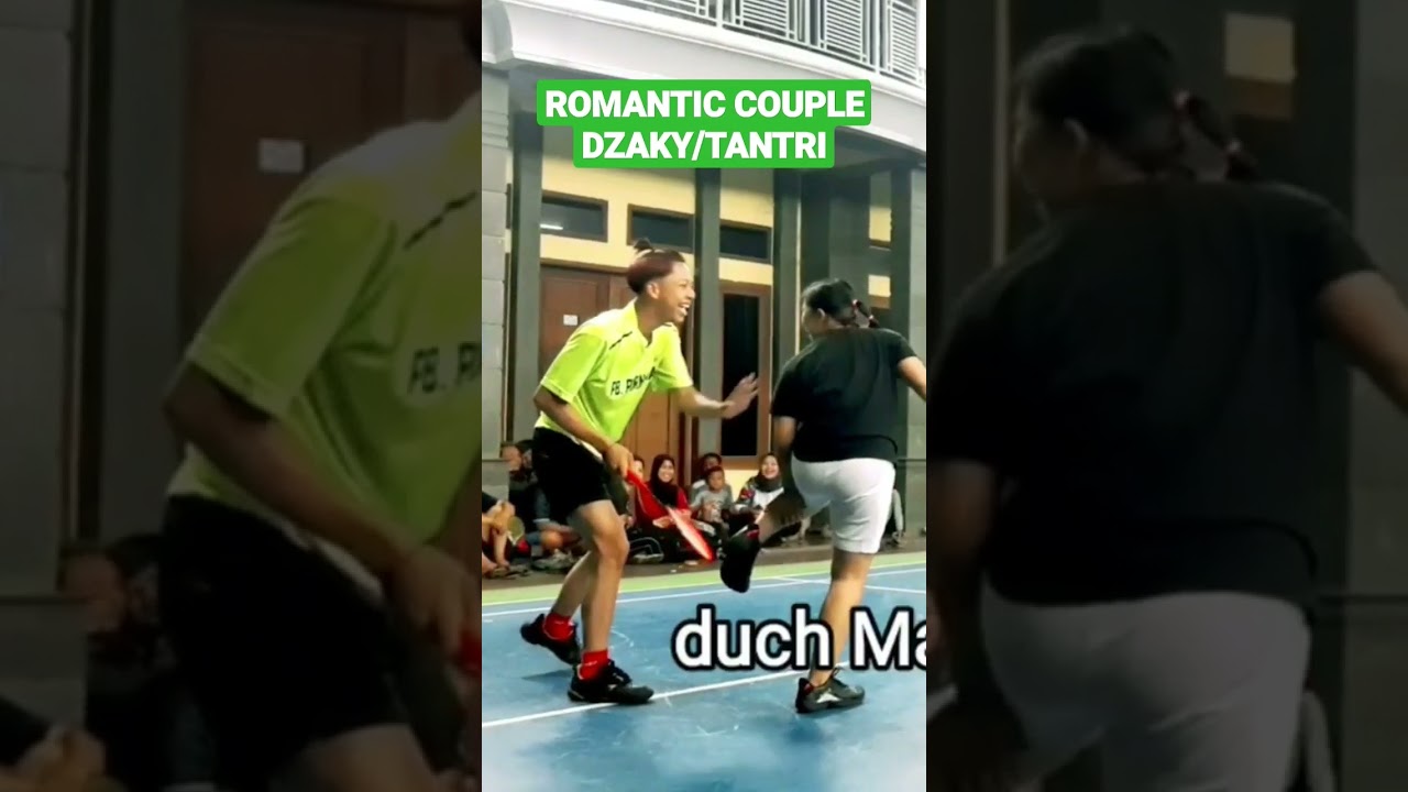 SUNGGUH ROMANTIS PASANGAN MIX DOUBLE, DZAkY & TANTRI 
