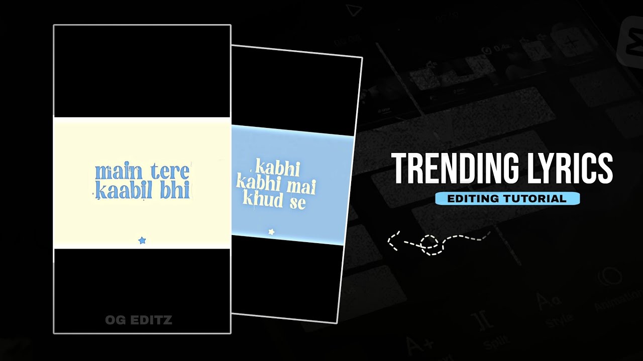 Instagram Trending Lyrics Reels Video Editing In Capcut | Star Lyrics Reels Edit 🌸