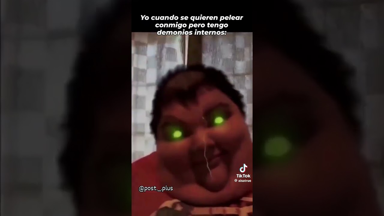 Meme yo cuando  quieren pelear conmigo pero tengo demonios internos