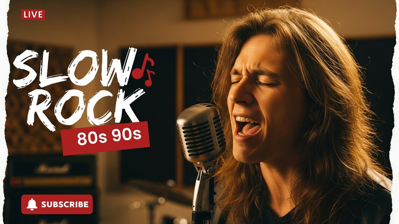 The Best Slow Rock  80s 90s &bull; Gentle Rock Waves After Sunset