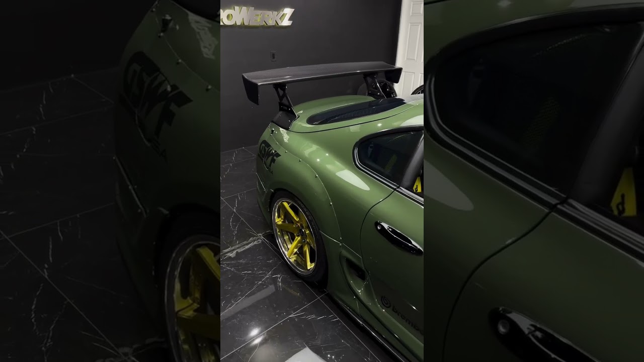 The most viral Supra wrapped in our GSWF color PPF. As seen at SEMA.