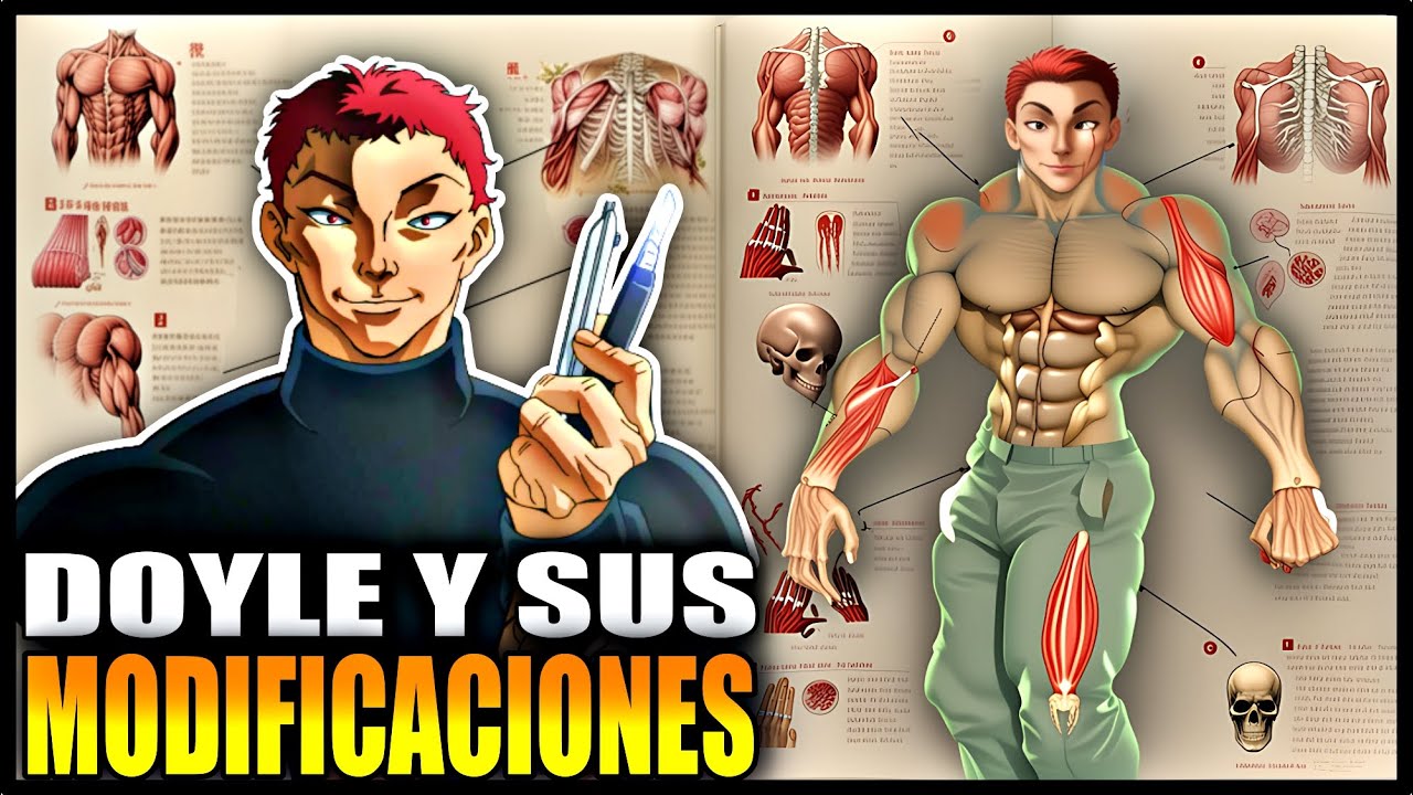 ANATOMIA HECTOR DOYLE EL CYBORG ASESINO DE BAKI