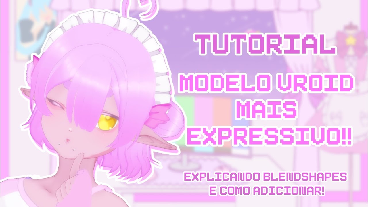 Como Melhorar seu Modelo Vroid! TUTORIAL【Hoshino Nanami 】๋࣭ ⭑⚝