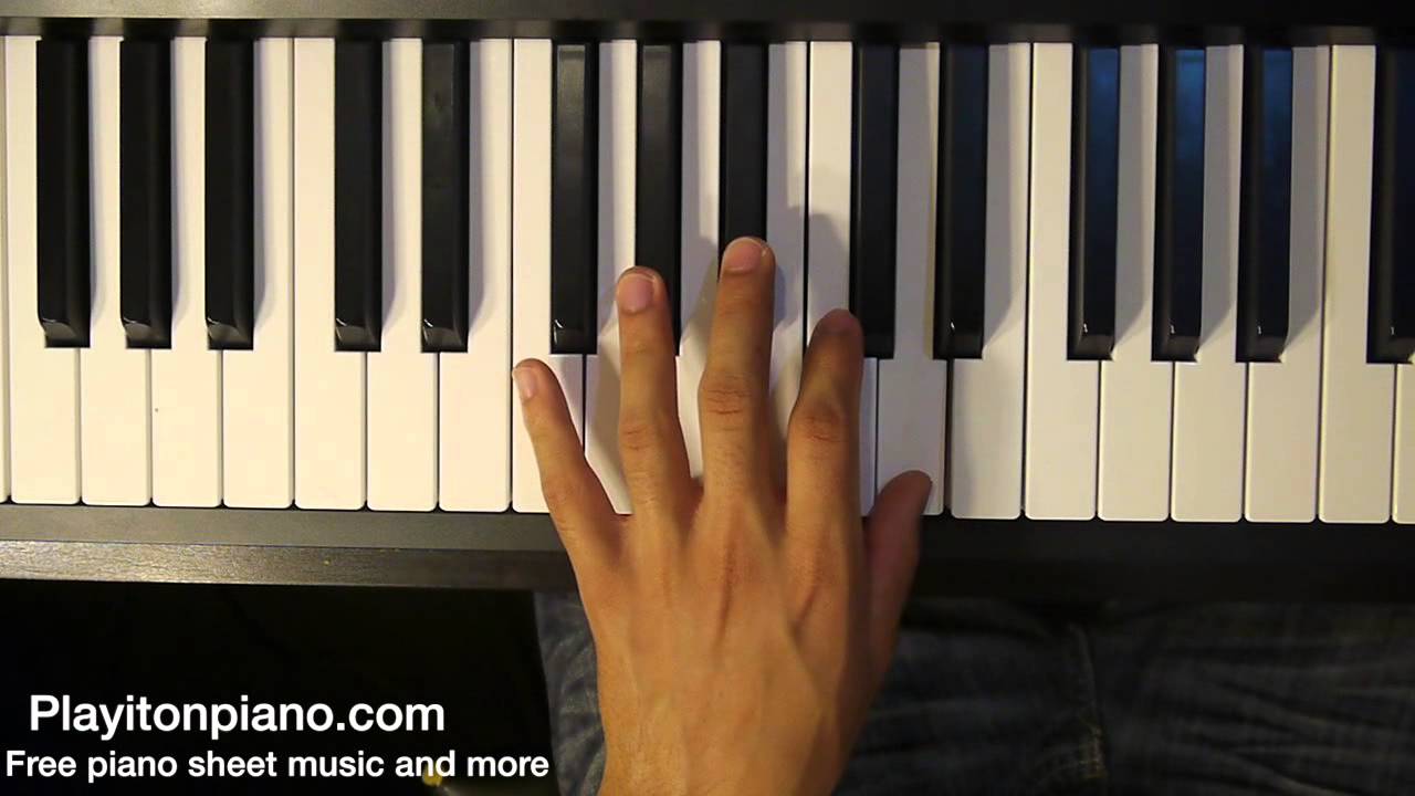 How to Play Dead Presidents by Jay z on piano (w/ Free sheet music)