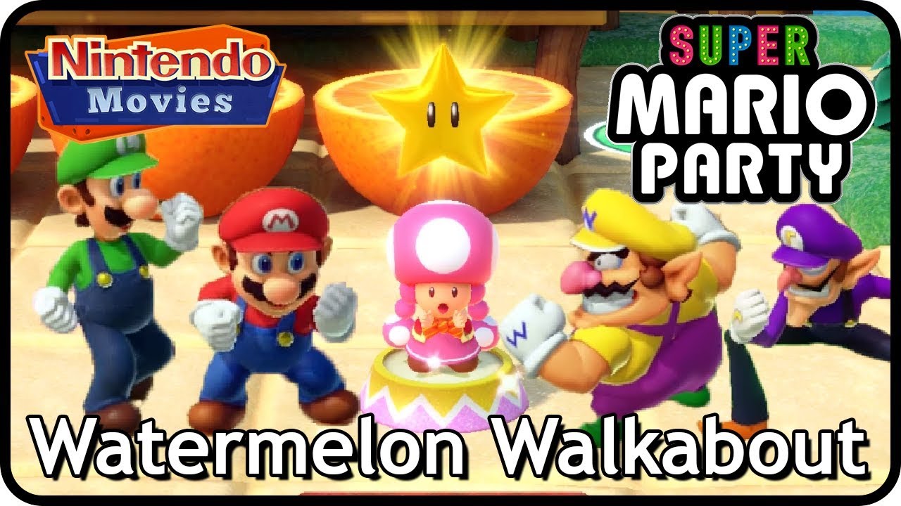 Super Mario Party - Watermelon Walkabout (2 players, Master Difficulty, 20 turns, Partner Party)