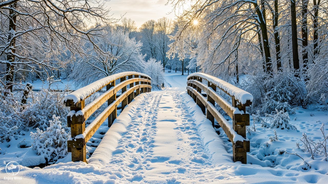 Peaceful Relaxing Music, Gentle instrumental music for calm ❄️The Wildlife of Winter
