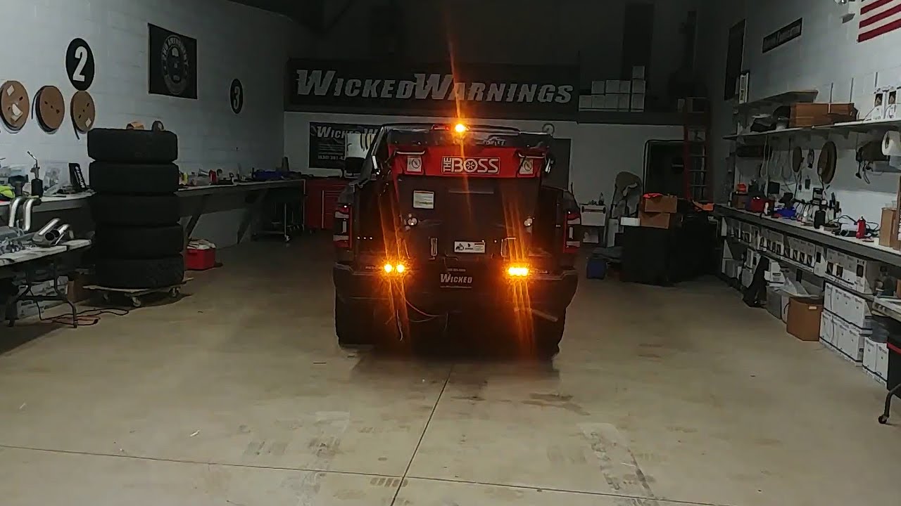 2020 Dodge Ram 2500 Power Wagon Snow Plow Warning Lights