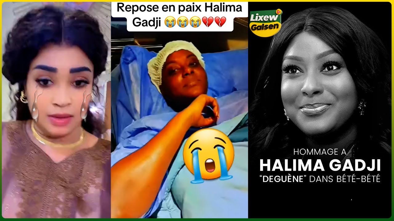 Ndeysanne😭Les larmes de Adji Mass après le décès de Halima Gadji 