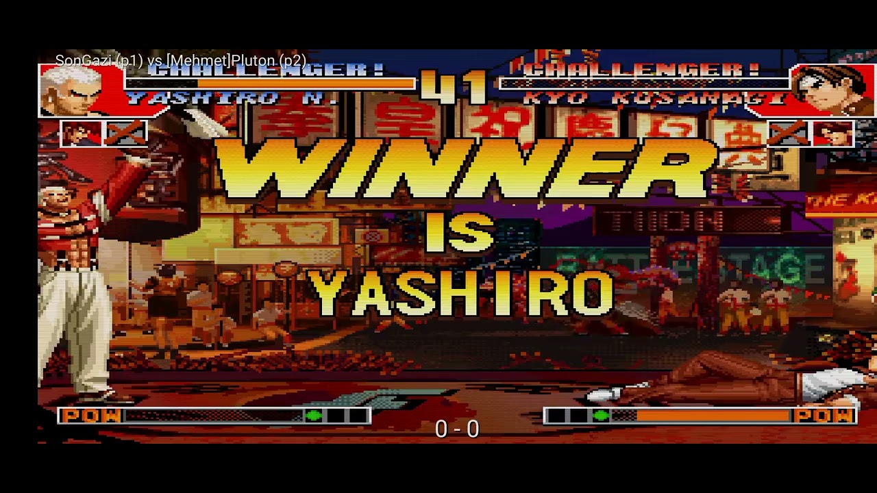 King Of Fighters 97 SonGazi Vs Pluton 