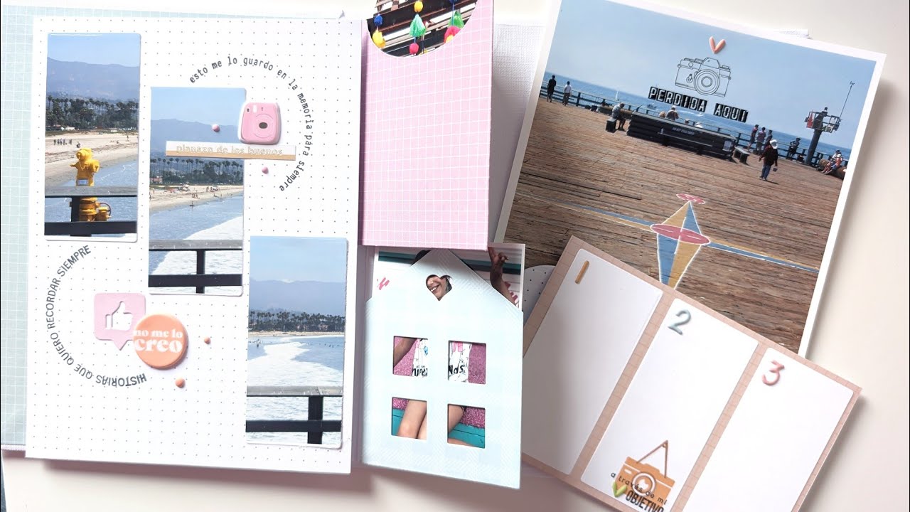 Tarjetas de PL por mini-albumes con @Nenascrap