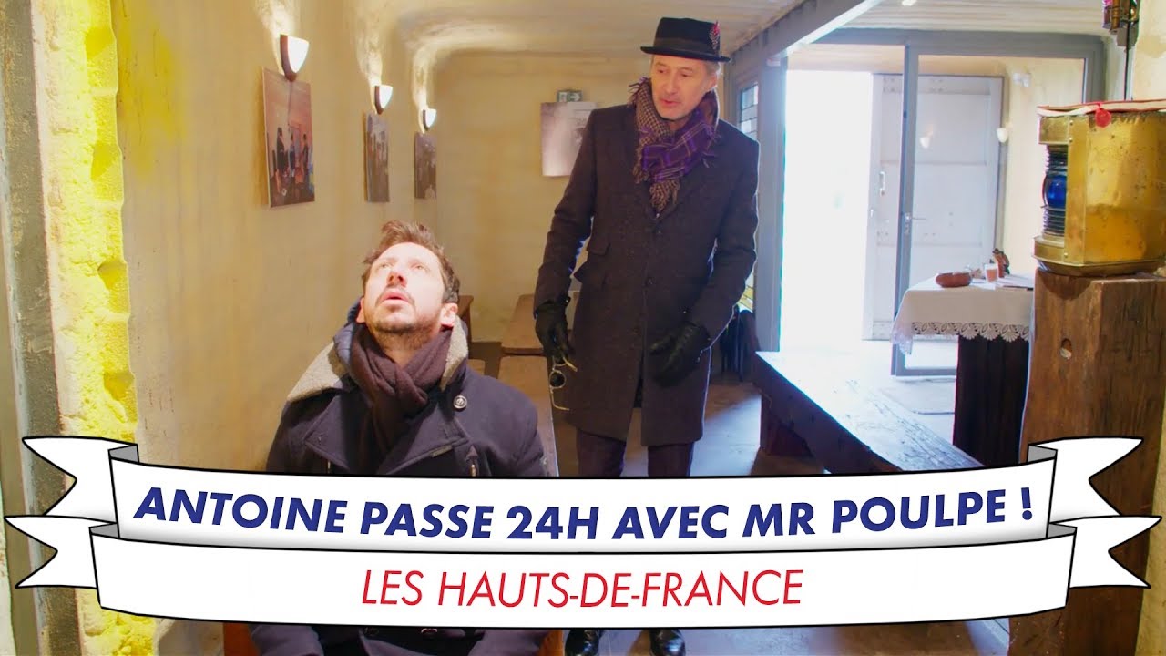Antoine de Caunes fait le tour de Dunkerque avec M. Poulpe !