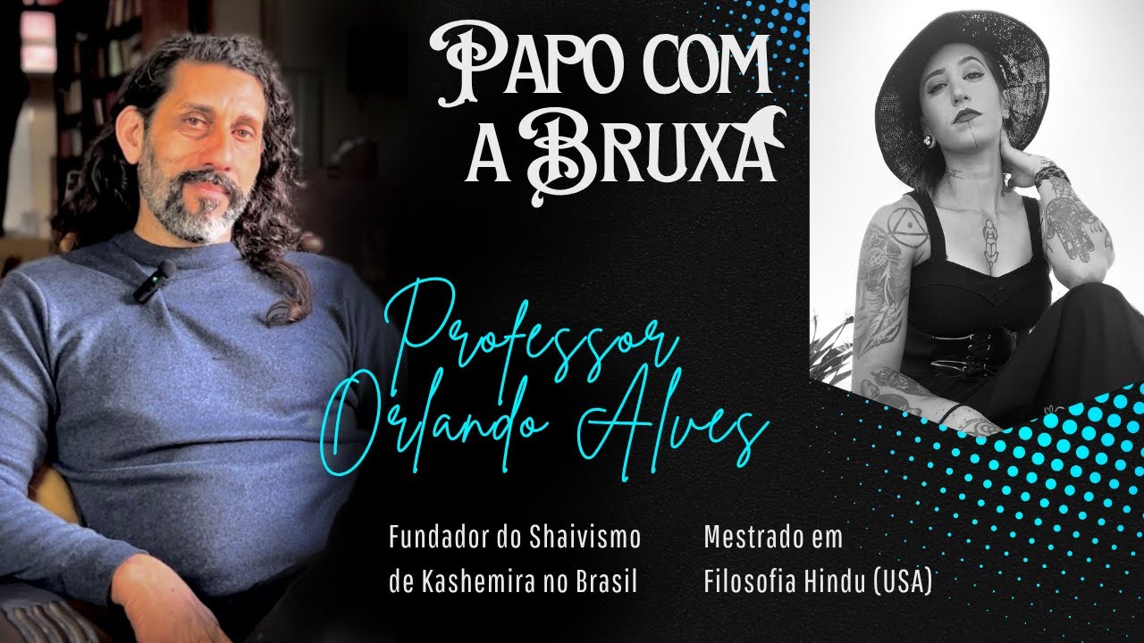 Professor Orlando Alves de Papo com a Bruxa