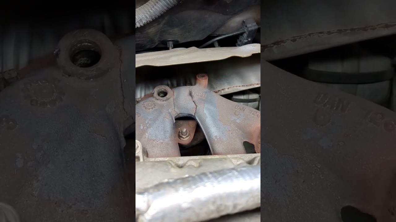 60-секундный обзор ремонта выпускного коллектора #короткометражки #автомобили #механик #gmcterrai...