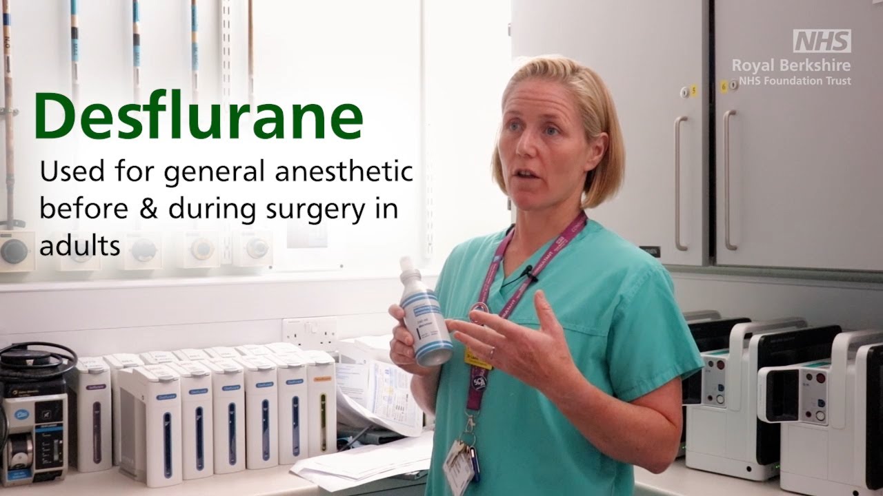 Reducing Desflurane at Royal Berks July 2022