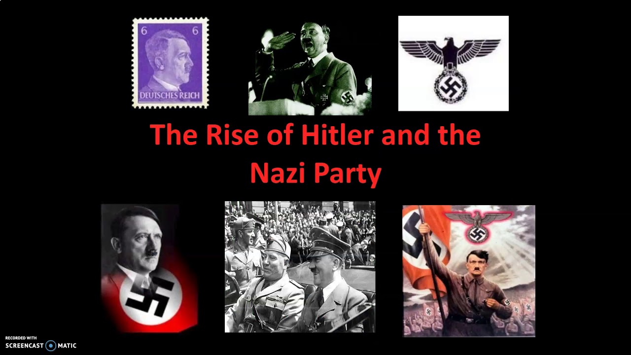 The Formation of Facisim & The Rise of Hitler