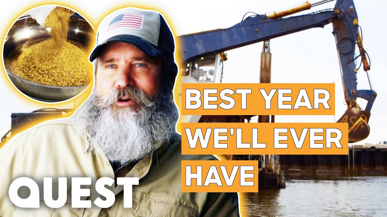 Ken Kerr Strikes Gold with 111 GOLD OUNCES on Myrtle Irene's Maiden Voyage | Gold Divers