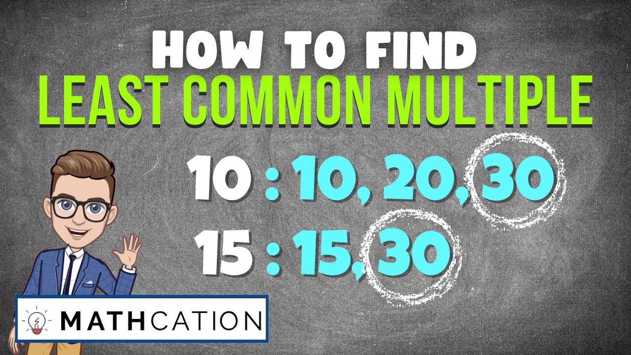 4 EASY steps to learn how to find LCM (Avoid these common mistakes)