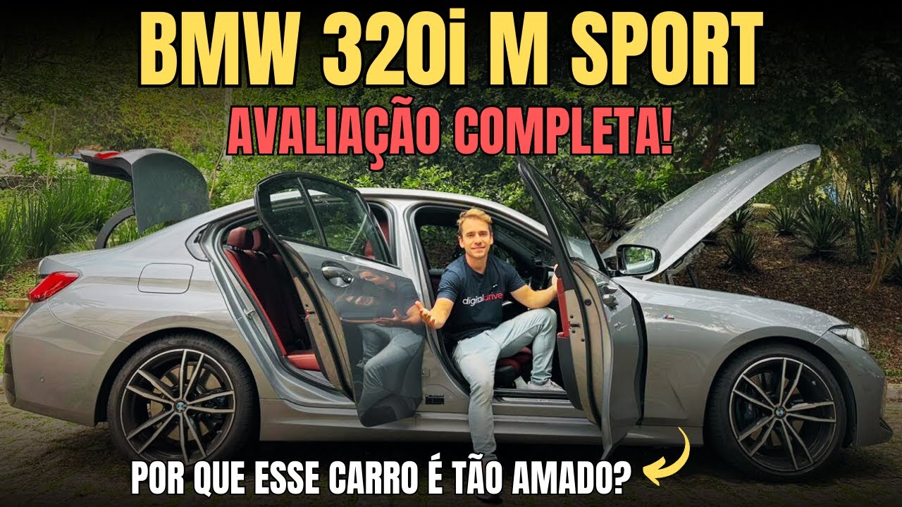 AVALIAÇÃO BMW 320i M SPORT 2023. VALE A PENA PAGAR 350 MIL EM UM CARRO COM 184 CAVALOS?