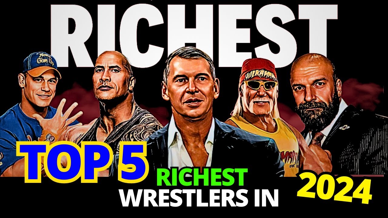 🔴 Top 5 Rich Wrestler in 2023, Top Richest Wrestlers in WWE