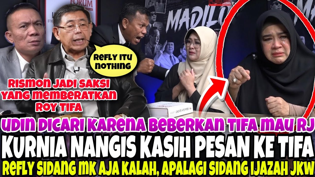 UDIN SEMPROT TIFA SI CALON PENGHIANAT.. KURNIA SAMPE NANGIS KRNA TIFA.. SUHADI : 'REFLY ITU NOTHING'
