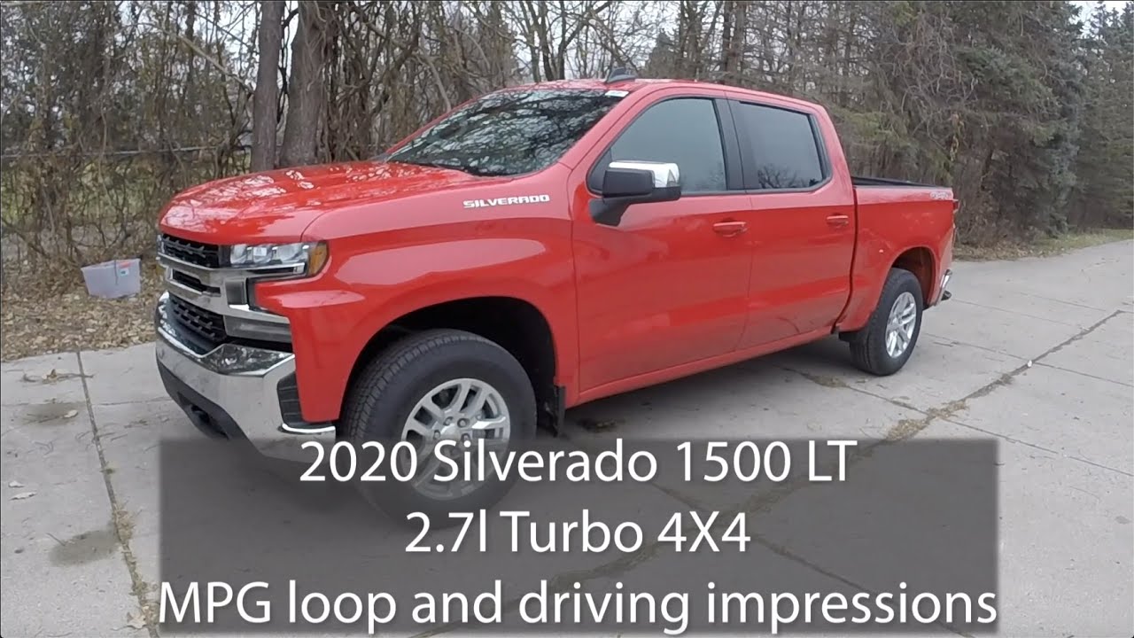 2020 Silverado 1500 2.7 Turbo I4, MPG loop and driving impressions