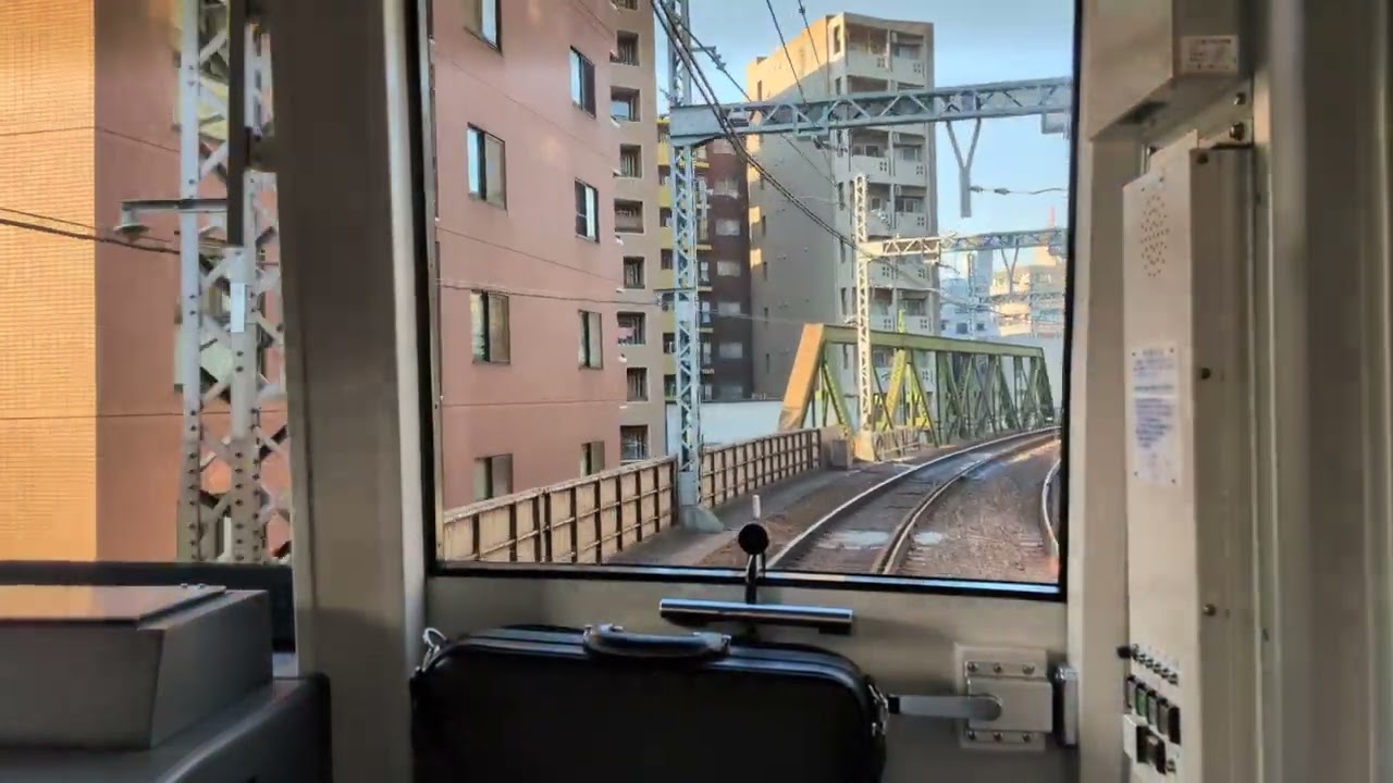【✈️急行】京急新1000系前面展望(日ノ出町駅〜横浜駅)。