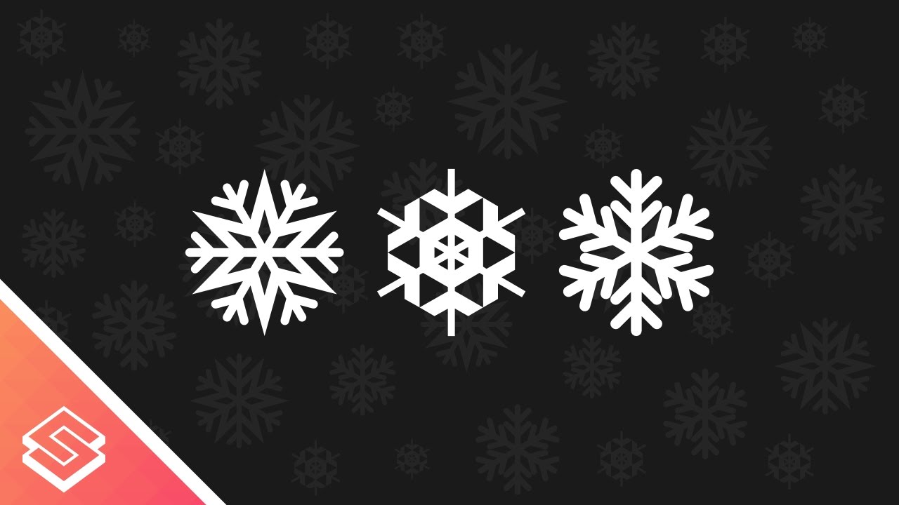 Inkscape for Beginners: Vector Snowflakes Tutorial